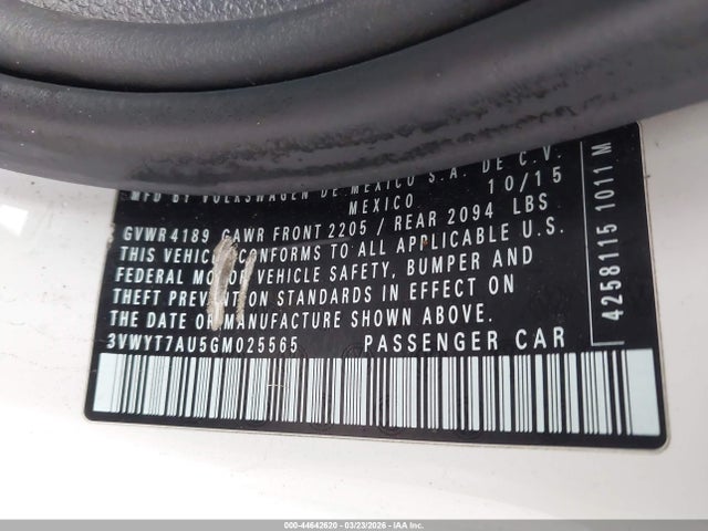 2016 VOLKSWAGEN GOLF GTI 3VWYT7AU5GM025565 Photo 8