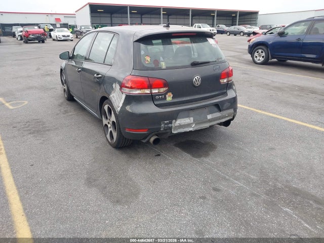 44642687 :رقم المزاد ، WVWGD7AJ6CW322369 vin ، 2012 Volkswagen Gti 4-door مزاد بيع