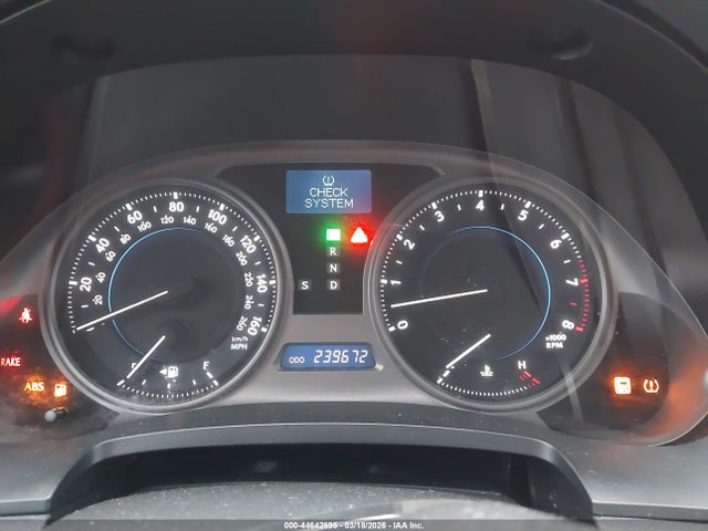 Продажа на аукционе авто 2009 Lexus Is 250, vin: JTHCK262895033600, номер лота: 44642695