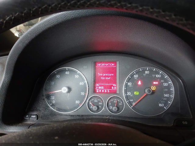 2007 Volkswagen Eos 2.0t მანქანა იყიდება აუქციონზე, vin: WVWFA71F97V002720, აუქციონის ნომერი: 44642736