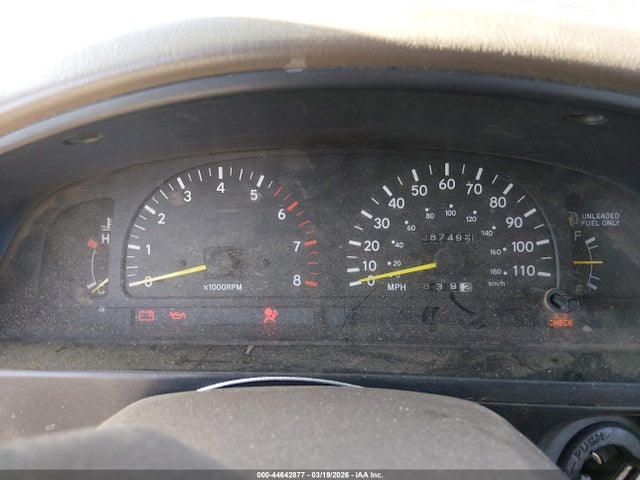 44642877 :رقم المزاد ، 4TAVN73F3SZ052474 vin ، 1995 Toyota Tacoma Xtracab مزاد بيع