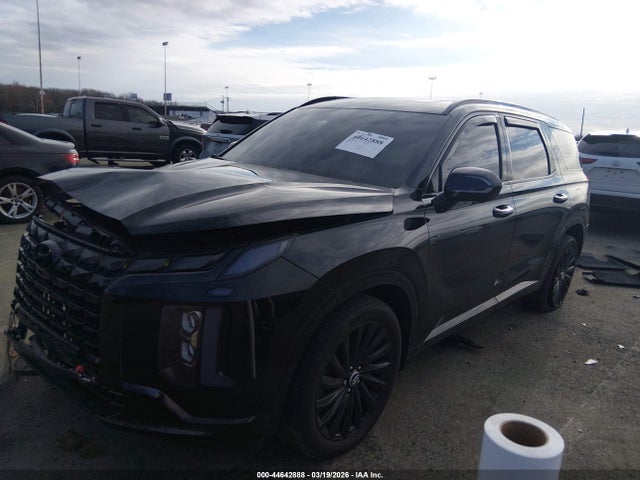 44642888 :رقم المزاد ، KM8R7DGE0SU952239 vin ، 2025 Hyundai Palisade Calligraphy Night Edition مزاد بيع