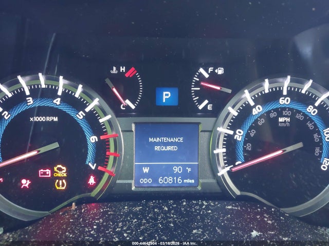 44642904 :رقم المزاد ، JTEBU5JR1J5502166 vin ، 2018 Toyota 4runner Limited مزاد بيع