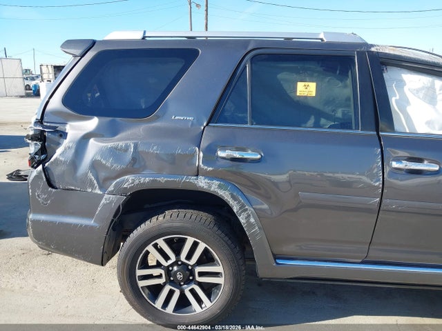 44642904 :رقم المزاد ، JTEBU5JR1J5502166 vin ، 2018 Toyota 4runner Limited مزاد بيع