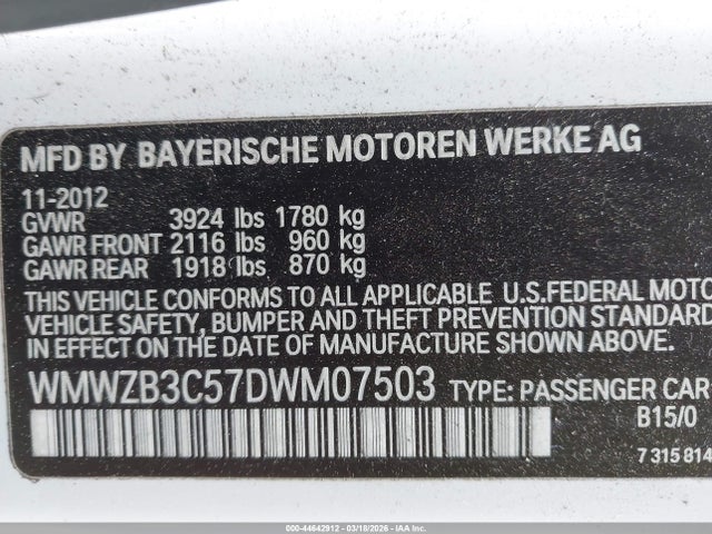 2013 MINI COUNTRYMAN WMWZB3C57DWM07503 Photo 8