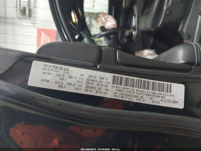 Aukcja sprzedaży 2017 Jeep Grand Cherokee Limited 4x4, vin: 1C4RJFBGXHC764630, numer aukcji: 44642916