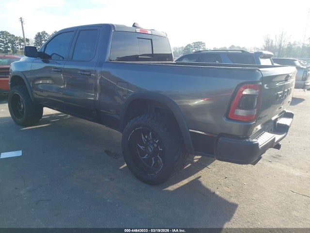 44643033 :رقم المزاد ، 1C6SRFET7KN869695 vin ، 2019 Ram 1500 Rebel  4x4 6'4 Box مزاد بيع