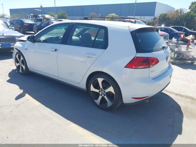 3VW5T7AU0FM015060 Volkswagen Golf Gti 2.0t Se 4-door