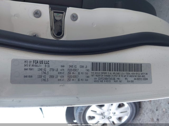 2017 DODGE JOURNEY 3C4PDCAB8HT545186 Photo 8