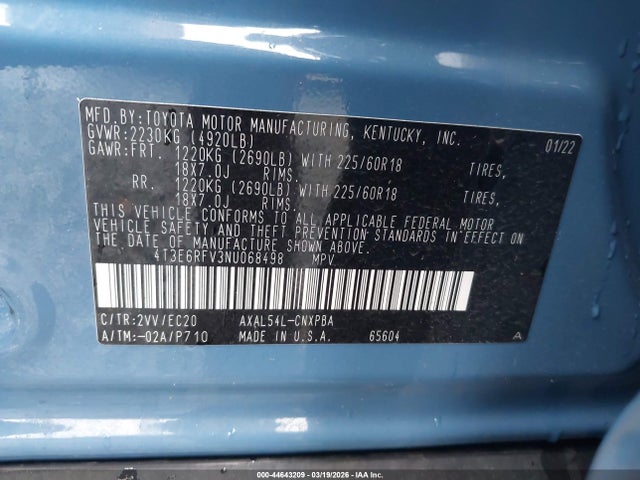 Toyota Rav4 Hybrid Xse 2022 4T3E6RFV3NU068498 Image 9