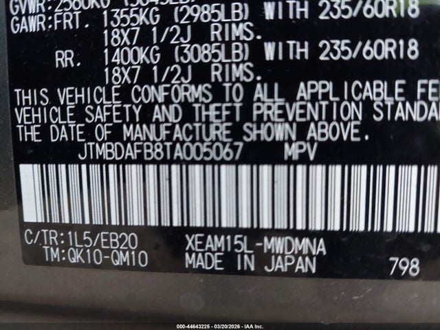 Toyota Bz Xle 2026 JTMBDAFB8TA005067 Image 9