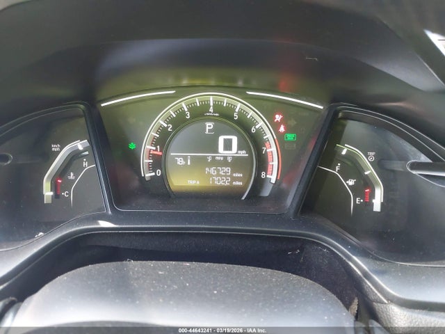 2018 Honda Civic Lx მანქანა იყიდება აუქციონზე, vin: 2HGFC2F51JH581930, აუქციონის ნომერი: 44643241