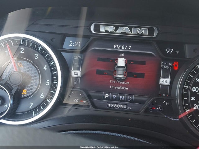 Продажа на аукционе авто 2019 Ram 1500 Laramie  4x2 5'7 Box, vin: 1C6RREJT1KN601580, номер лота: 44643260
