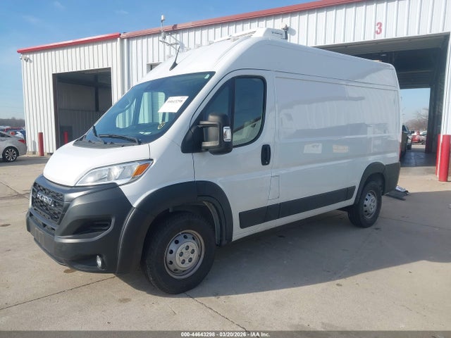 2023 Ram Promaster 2500 High Roof 136 Wb მანქანა იყიდება აუქციონზე, vin: 3C6LRVCG6PE570053, აუქციონის ნომერი: 44643298