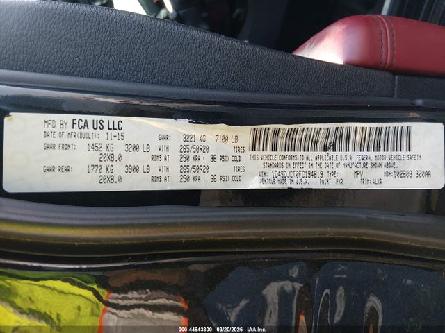 2015 DODGE DURANGO 1C4SDJCT0FC194819 Photo 8