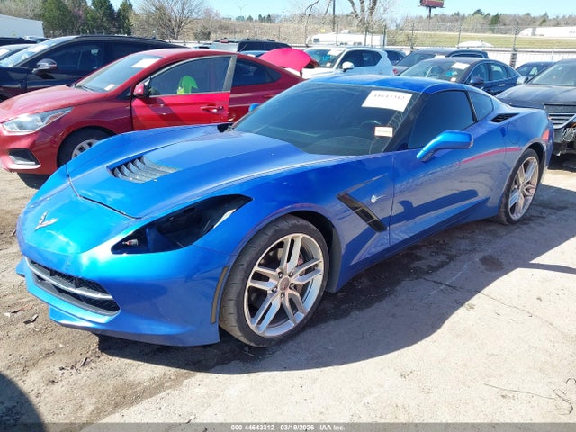 44643312 :رقم المزاد ، 1G1YB2D7XK5114392 vin ، 2019 Chevrolet Corvette Stingray مزاد بيع