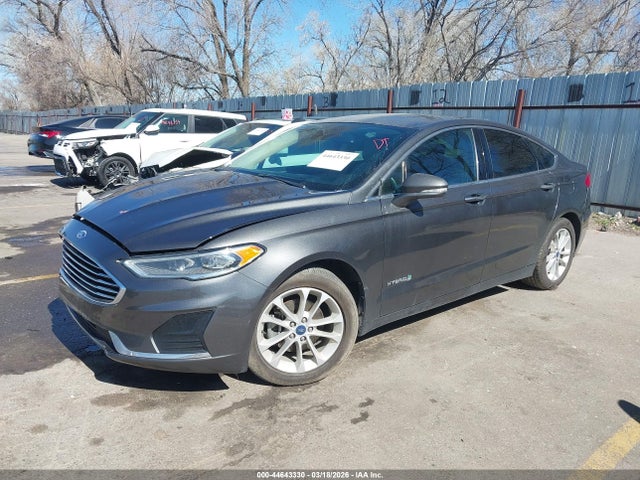 Ford Fusion Hybrid Sel 2019 3FA6P0MU3KR262039 Image 2