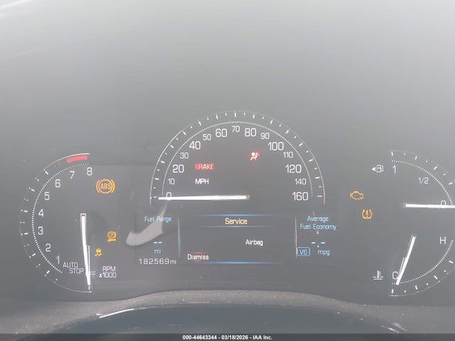 44643344 :رقم المزاد ، 1GYKNBRS9HZ240661 vin ، 2017 Cadillac Xt5 Luxury مزاد بيع