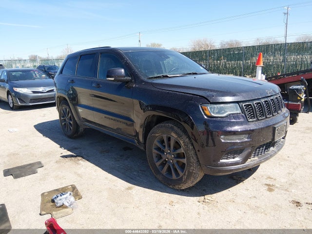 2018 Jeep Grand Cherokee High Altitude 4x2 მანქანა იყიდება აუქციონზე, vin: 1C4RJECG6JC289041, აუქციონის ნომერი: 44643392