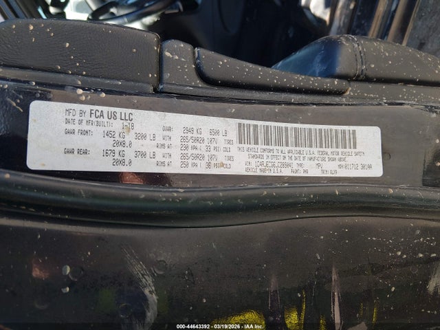 1C4RJECG6JC289041 Jeep Grand Cherokee High Altitude 4x2
