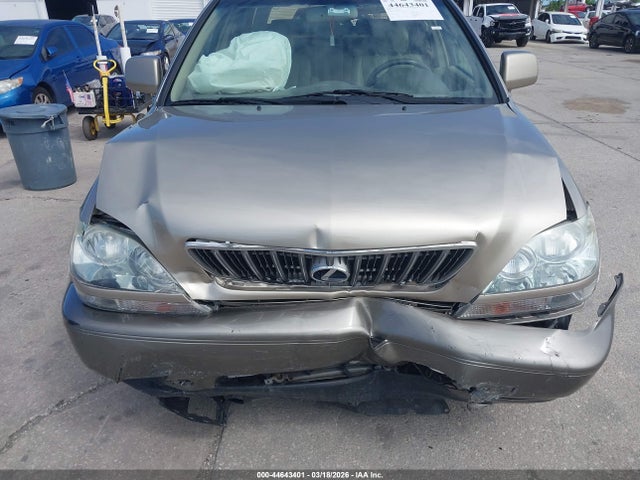 2001 Lexus Rx 300 მანქანა იყიდება აუქციონზე, vin: JTJGF10U510089455, აუქციონის ნომერი: 44643401