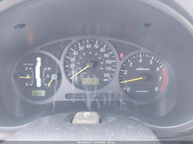 2003 Subaru Impreza Outback Sport მანქანა იყიდება აუქციონზე, vin: JF1GG68563H813769, აუქციონის ნომერი: 44643413