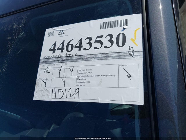 3MYDLBYV4HY159188 Toyota YARIS IA