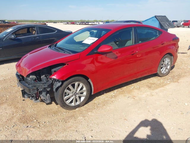 Hyundai ELANTRA SE 2014 KMHDH4AE4EU132136 Image 2