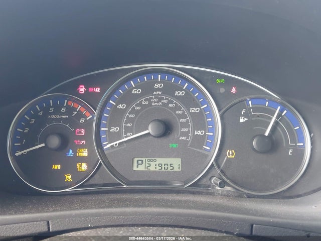 Продажа на аукционе авто 2010 Subaru Forester 2.5x, vin: JF2SH6BC7AH775539, номер лота: 44643584