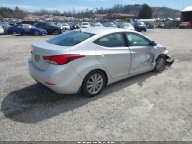 KMHDH4AE7GU479141 Hyundai ELANTRA SE