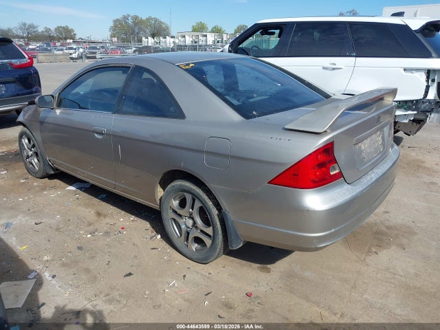 2002 Honda Civic Ex მანქანა იყიდება აუქციონზე, vin: 1HGEM22992L100280, აუქციონის ნომერი: 44643599