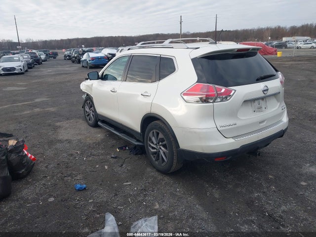 2016 Nissan Rogue Sl მანქანა იყიდება აუქციონზე, vin: 5N1AT2MV8GC849648, აუქციონის ნომერი: 44643617