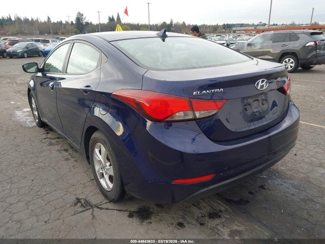 5NPDH4AE6EH468756 Hyundai ELANTRA SE