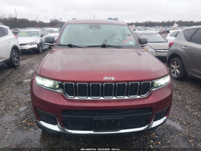 44643744 :رقم المزاد ، 1C4RJKBGXM8118820 vin ، 2021 Jeep Grand Cherokee L Limited 4x4 مزاد بيع