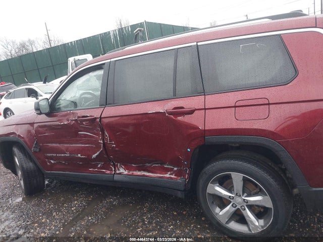 44643744 :رقم المزاد ، 1C4RJKBGXM8118820 vin ، 2021 Jeep Grand Cherokee L Limited 4x4 مزاد بيع