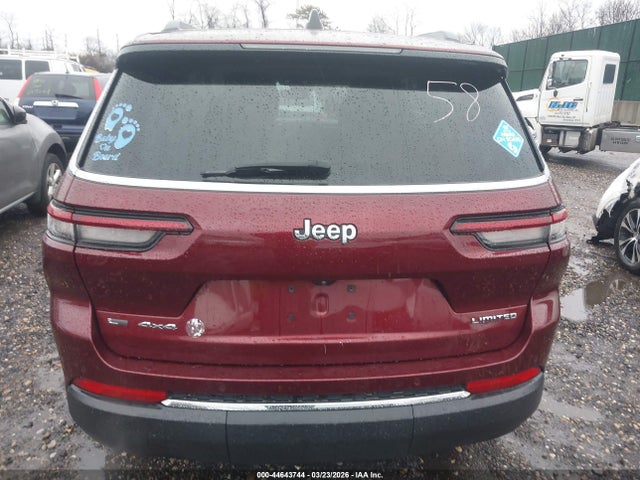 44643744 :رقم المزاد ، 1C4RJKBGXM8118820 vin ، 2021 Jeep Grand Cherokee L Limited 4x4 مزاد بيع