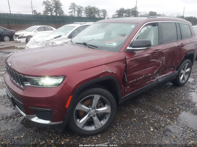 44643744 :رقم المزاد ، 1C4RJKBGXM8118820 vin ، 2021 Jeep Grand Cherokee L Limited 4x4 مزاد بيع