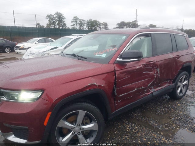 44643744 :رقم المزاد ، 1C4RJKBGXM8118820 vin ، 2021 Jeep Grand Cherokee L Limited 4x4 مزاد بيع