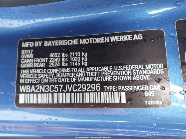 2018 BMW M240I WBA2N3C57JVC29296 Photo 8
