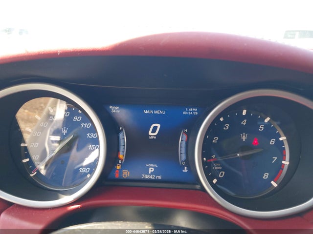 Продажа на аукционе авто 2019 Maserati Ghibli S Q4 Gransport, vin: ZAM57YTS9K1314462, номер лота: 44643871