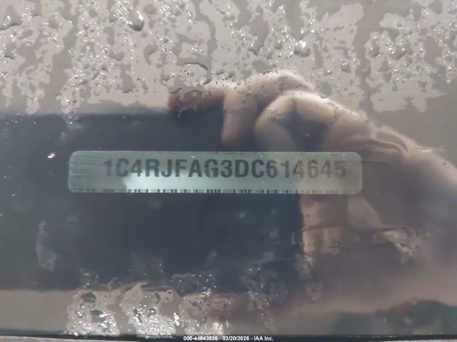2013 Jeep Grand Cherokee Laredo მანქანა იყიდება აუქციონზე, vin: 1C4RJFAG3DC614645, აუქციონის ნომერი: 44643936