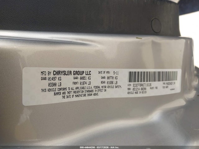 2012 FIAT 500 3C3CFFBR0CT116126 Photo 8