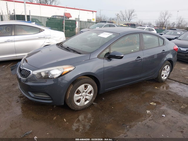 2015 Kia Forte Lx მანქანა იყიდება აუქციონზე, vin: KNAFX4A68F5362408, აუქციონის ნომერი: 44644289