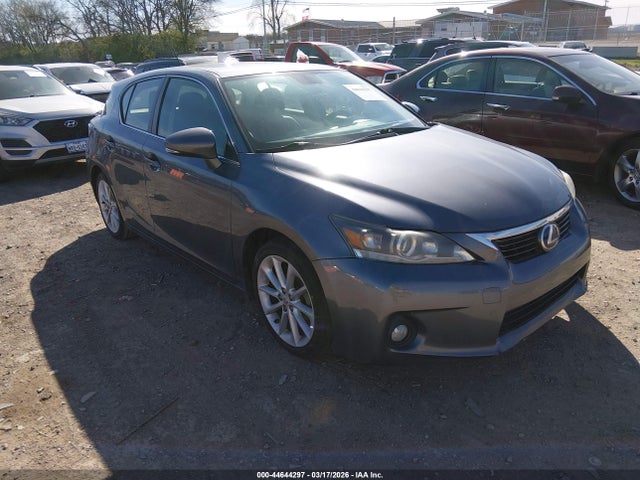 2013 LEXUS CT 200H JTHKD5BH6D2143623