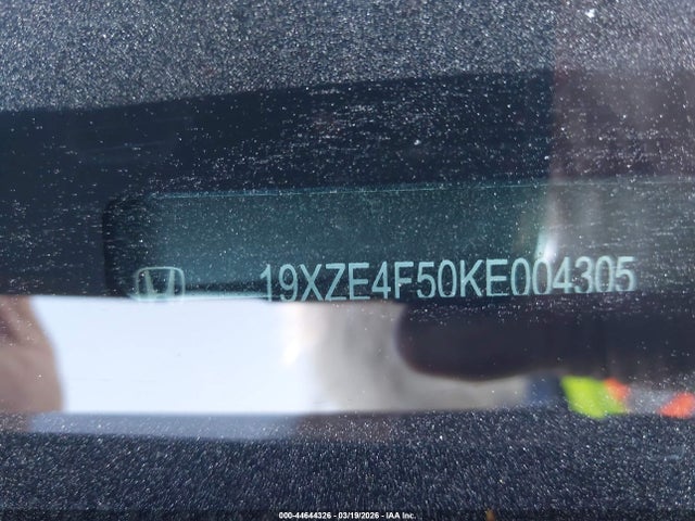 19XZE4F50KE004305 Honda INSIGHT EX