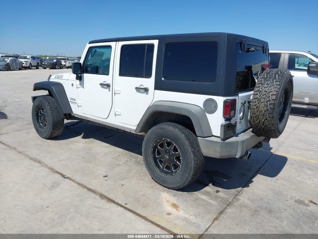 Aukcja sprzedaży 2016 Jeep Wrangler Unlimited Sport, vin: 1C4BJWDG2GL287835, numer aukcji: 44644471