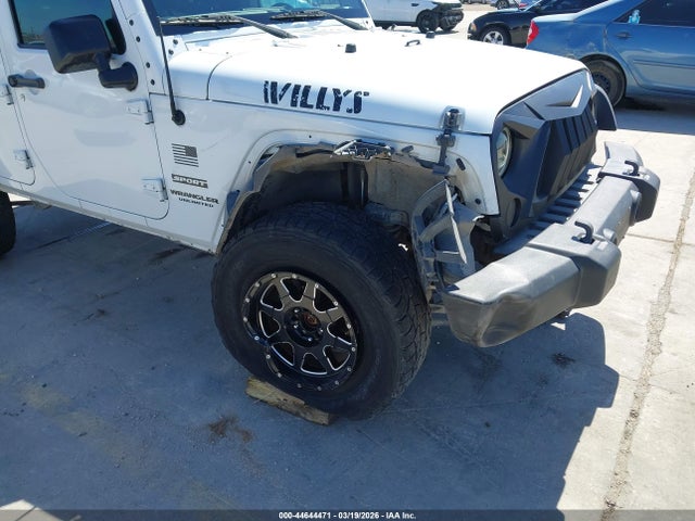Aukcja sprzedaży 2016 Jeep Wrangler Unlimited Sport, vin: 1C4BJWDG2GL287835, numer aukcji: 44644471
