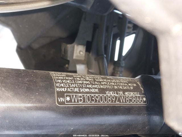 Продажа на аукционе авто 2009 Bmw R1200 Gs Adventure, vin: WB10390089ZW85866, номер лота: 44644620