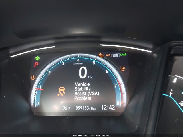 Honda Civic Lx 2020 2HGFC2F66LH599397 Image 15