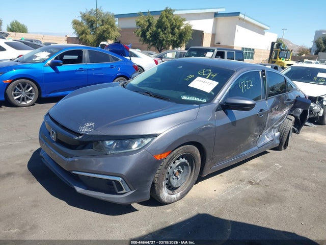 Honda Civic Lx 2020 2HGFC2F66LH599397 Image 2